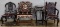 Asian Chairs and Table