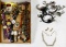 10k Gold, Sterling Silver and Costume Jewelry Assortment