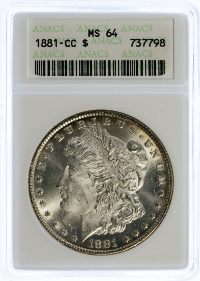 1881-CC $1 MS-64 ANACS