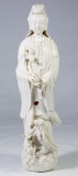 Asian Blanc de Chine Deity Figure