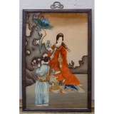 Asian Painting on Glass