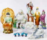 Asian Ceramic Figurine Assortment