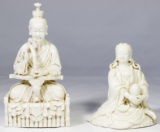 Asian Blanc de Chine Figurines