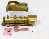 Sunset Models D&RGW 2-8-2 Brass Train Engine and Tender
