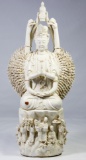 Asian Blanc de Chine Deity Statue