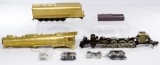 KTM Union Pacific 4-8-4 Brass Train Engine and Tender