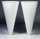 Maier-Aichen for Authentics Collection White Table Vases