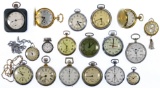 Pocket and Pendant Watch and Stop Watch Assortment