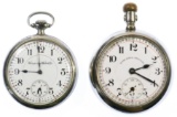 Railroad Open Face Pocket Watches