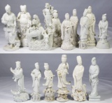 Asian Blanc de Chine Figurine Assortment