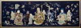 Chinese Silk on Silk Embroidered Triptych