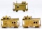 Brass Train Car Kit Assortment