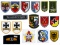 German and Italian Military Insignia Assortment