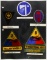 World War II and Post War Allied Patch Assortment