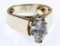 14k Gold and Diamond Ring