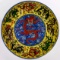 Chinese Nine Dragon Qing Plate