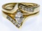 14k Gold and Diamond Ring