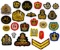 World War II and Current British Bullion Patches