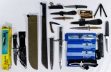 World War II, Korean War and Modern Knife Assortment