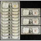 1934-A $1 'North African' Silver Certificate Assortment