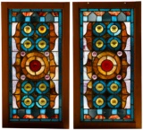 Framed Stained Glass Windows