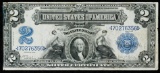 1899 $2 Silver Certificate F/VF