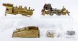 Gem Models ST503 O-Gauge PRR A5s 0-4-0 Brass Engine and Tender Kit