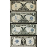 1899 $1 'Black Eagle' Silver Certificates VG-F