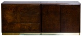 Rosewood Stained Credenza by Milo Baughman for Thayer Coggin