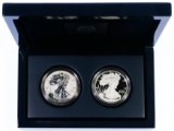 2012-S American Eagle $1 San Francisco Two-Coin Silver Proof Set