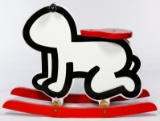 Keith Haring Rocking Horse