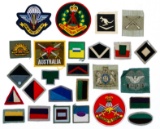 World War II and Current Australian Formation and Shoulder Title Assortment