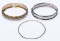 14k and 10k Gold and Sterling Silver Bracelets