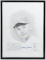 Mickey Mantle Signed 'Rookie Series 1' Print by David Cooney