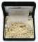 Mikimoto 14k Gold and 7mm Pearl Necklace