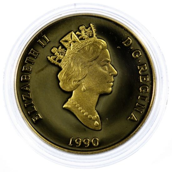 Canada: 1990 $100 Gold Unc.