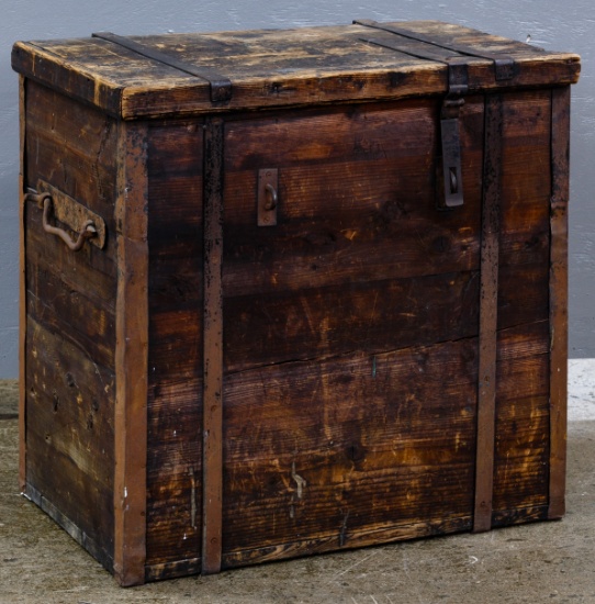 Czechoslovakian Immigration Trunk