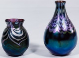 Lotton Art Glass Vases