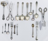 Sterling and European (830) Silver Flatware Assortment