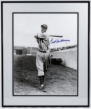 Ted Williams Autographed Framed Photograph