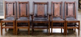 Gustav Stickley Oak Dining Chairs