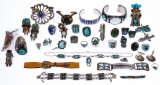 Native American Sterling Silver Jewelry Assortment