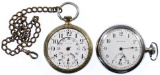 Open Face Railroad Pocket Watches