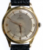 Omega 14k Gold Case Automatic Chronometer Wrist Watch