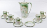 R S Prussia Porcelain Chocolate Set