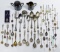 Sterling Silver Flatware and Souvenir Spoon Assortment