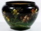 Montigny Sur Loring Hand Painted Pottery Jardiniere