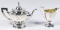The Sweetser Co. Sterling Silver Teapot and Creamer