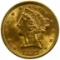 1897 $5 Gold Unc.