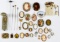 Cameo Jewelry, Lapel and Hat Pin Assortment